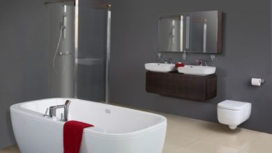 Photo of Opgrader badeværelset med nye møbler og nyt inventar